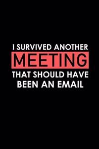 I Survived Another Meeting That Should Have Been An Email