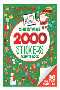 2000 Stickers Christmas Activity Book