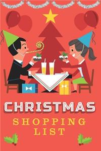 Christmas Shopping List