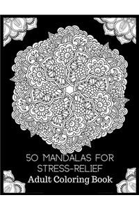 50 Mandalas for Stress Relief