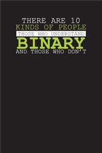 There Are 10 Kinds Of People Those Who Understand Binary And Those Who Don't