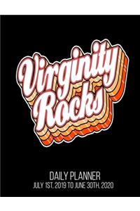 Virginity Rocks Daily Planner July 1st, 2019 To June 30th, 2020