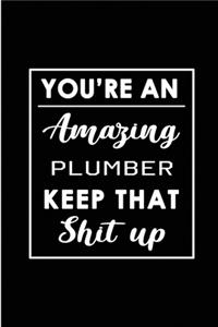 You're An Amazing Plumber. Keep That Shit Up.