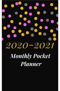 2020-2021 Monthly Pocket Planner