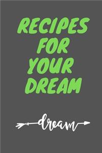 RECIPES For Your Dreams