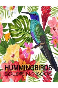 Hummingbirds Coloring Book