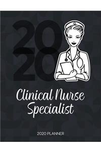 Clinical Nurse Specialist 2020 Planner