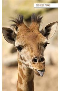 Cute Giraffe Planner