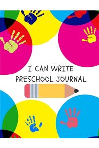 I Can Write Preschool Journal