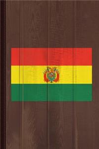 Bolivia Flag Journal Notebook