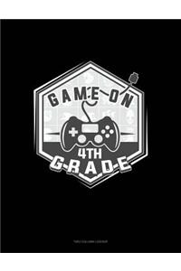 Game on 4th Grade: Two Column Ledger