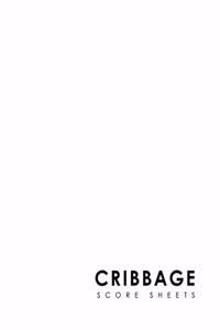 Cribbage Score Sheets