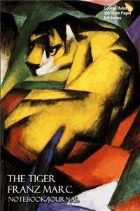 The Tiger - Franz Marc - Notebook/Journal