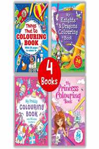 MY AWESOME COLOURING 4-BOOK PACK