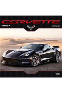 Corvettes 2020 Square Wall Calendar