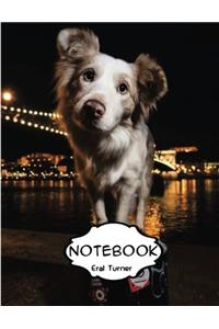 Notebook Journal : Dog: Pocket Notebook Journal Diary, 120 pages, 8.5 x 11 (Dot-Grid,Graph,Lined,Blank Notebook Journal)