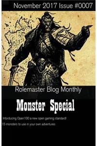 Rolemaster Blog Monthly