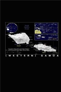 Modern Day Color Map of Western Samoa Journal