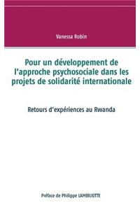 Pour un développement de l'approche psychosociale dans les projets de solidarité internationale