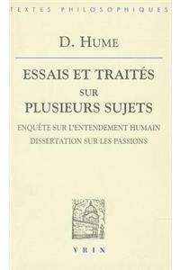 Essais Et Traites Sur Plusieurs Sujets III