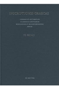 Inscriptiones Coi Insulae: Decreta, Epistulae, Edicta, Tituli Sacri