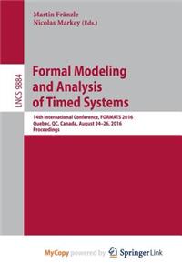 Formal Modeling and Analysis of Timed Systems