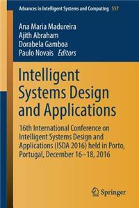 Intelligent Systems Design and Applications