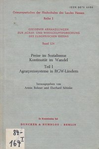 Preise Im Sozialismus - Kontinuitat Im Wandel