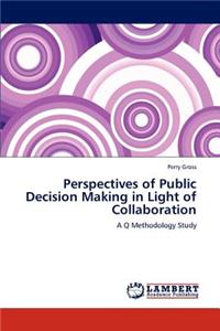 Perspectives of Public Decision Making in Light of Collaboration