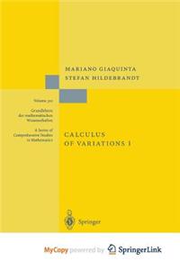 Calculus of Variations I