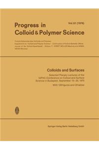 Colloids and Surfaces