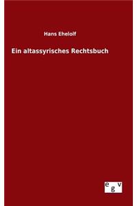 altassyrisches Rechtsbuch