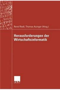 Herausforderungen Der Wirtschaftsinformatik