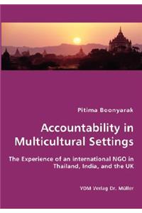 Accountability in Multicultural Settings