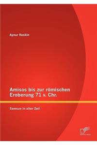 Amisos bis zur römischen Eroberung 71 v. Chr.: Samsun in alter Zeit