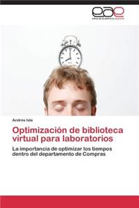 Optimizacion de Biblioteca Virtual Para Laboratorios