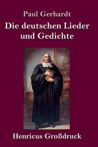 deutschen Lieder und Gedichte (Großdruck)