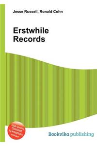 Erstwhile Records