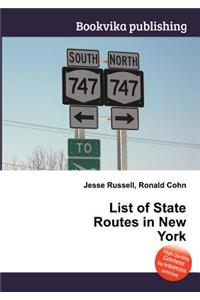 List of State Routes in New York
