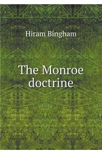 The Monroe doctrine