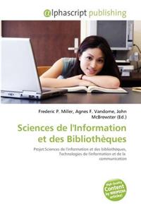Sciences de L'Information Et Des Bibliotheques