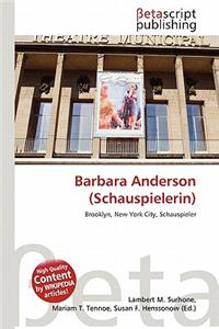 Barbara Anderson (Schauspielerin)