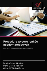 Procedura wyboru rynków miedzynarodowych