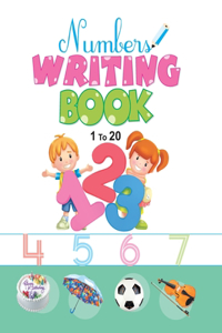 Number Writing Book—1 To 20
