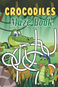 Crocodiles Maze Book