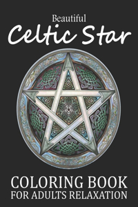 Beautiful Celtic Star Coloring Book For Adults Relaxation