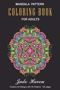 mandala pattern coloring book for adults