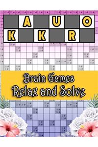 Kakuro Brain Games Relax and Solve