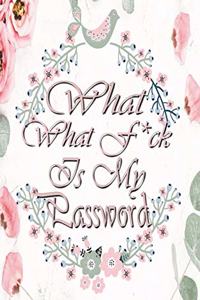What the f*ck is my password