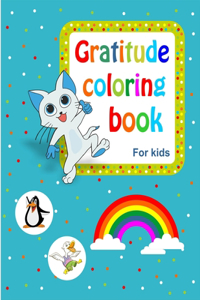 Gratitude coloring book for kids